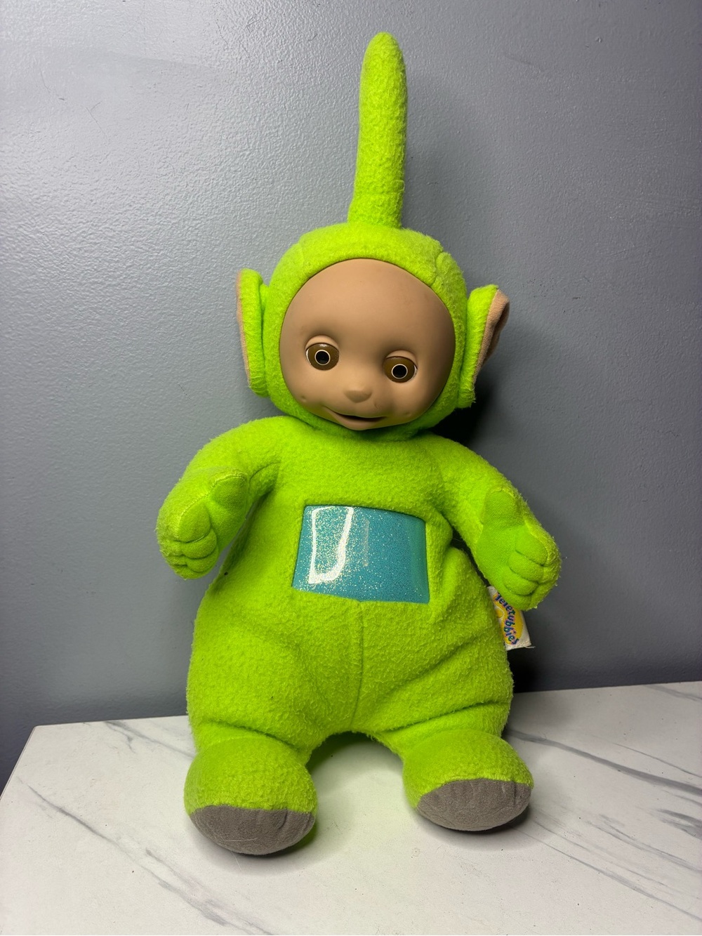 1998 Talking Teletubbies Dipsy Plush Doll Hasbro Playskool Works
